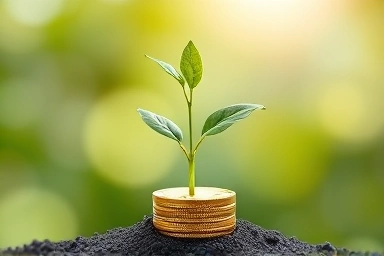 Symbol of financial growth and investment in family